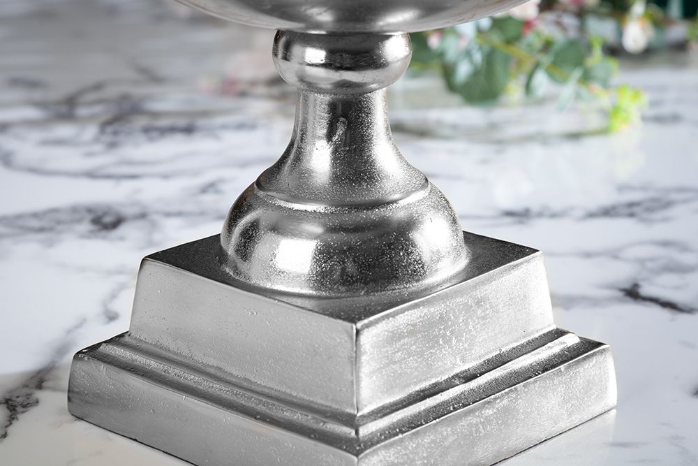 Eleganter Sektkühler CHAMPAGNE 40cm silber Flaschenkühler