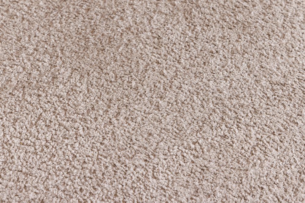 Chesterfield 3-Sitzer Sofa MAISON BELLE AFFAIRE 220cm greige Bouclé mit Schlaffunktion