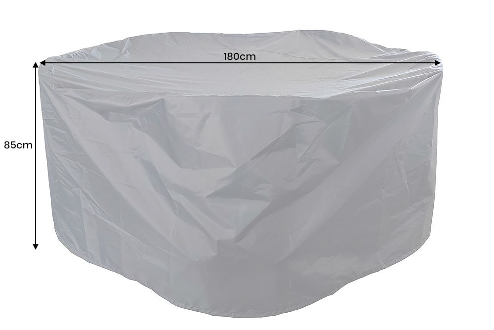 Runde Schutzhaube PRESTIGE PROTECT 180cm anthrazit Abdeckung Sitzgruppe wetterfest