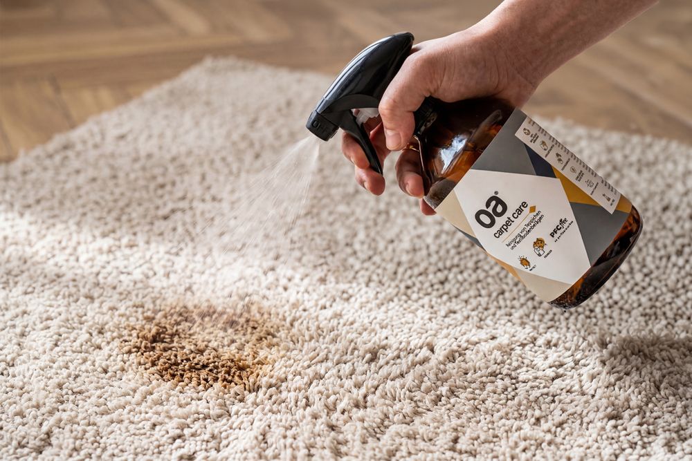 Teppichreiniger OA CARPET CARE 500ml PFC und VOC frei Tiefenreiniger für Textilboden