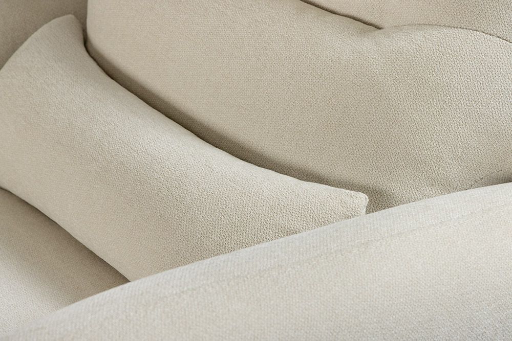 Elektrischer Kinosessel PRIORITY beige inkl. Kissen 360° drehbar mit USB-Anschluss