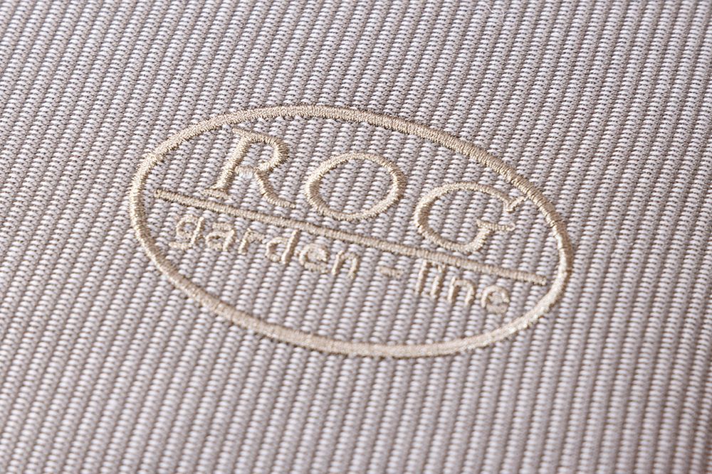 Outdoor Kissen ROG 45x110cm taupe Sitzkissen Polster-Auflage für 2-Sitzer Bank