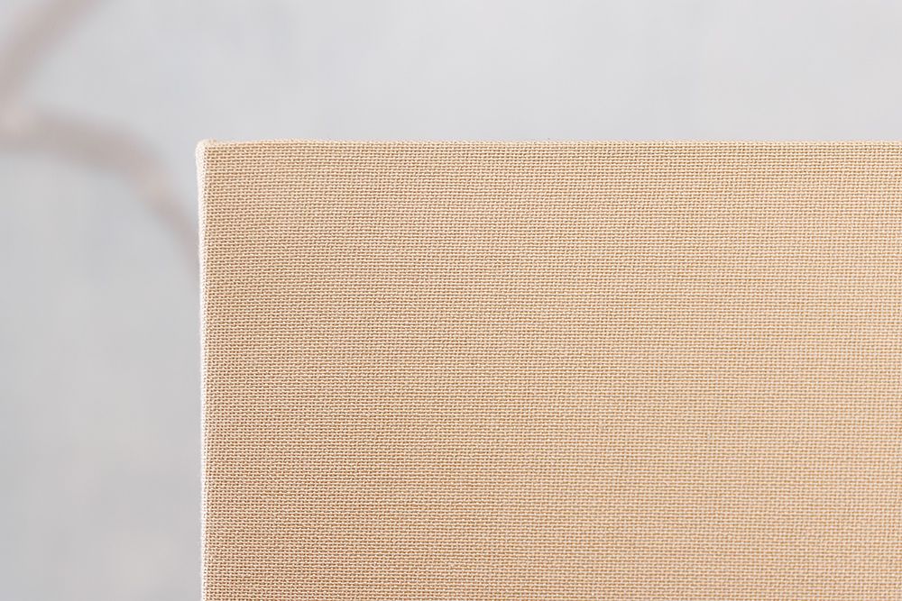 Handgefertigte Stehlampe EUPHORIA 165cm natur Longanholz beige mit Lampenschirm