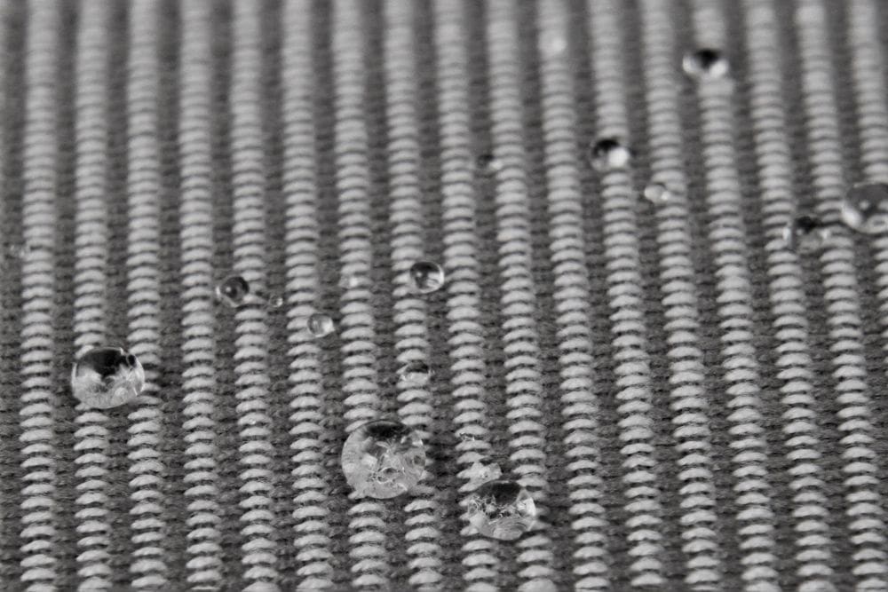 Outdoor Kissen ROG 46x48cm anthrazit Sitzkissen Polster-Auflage für Gartenstuhl