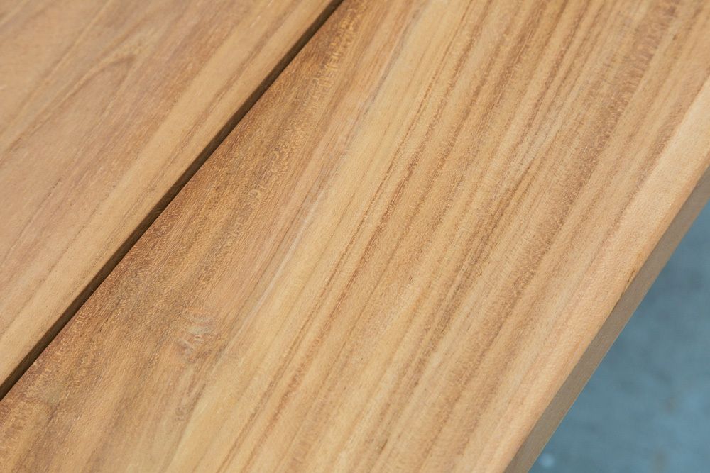 Massive Gartenbank EMPIRE TEAK 220cm Sitzbank Teakholz wetterfest