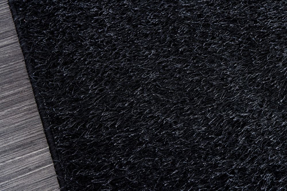 Design Teppich CLOUD 9 230x160cm schwarz Hochflor Indoor-Teppich