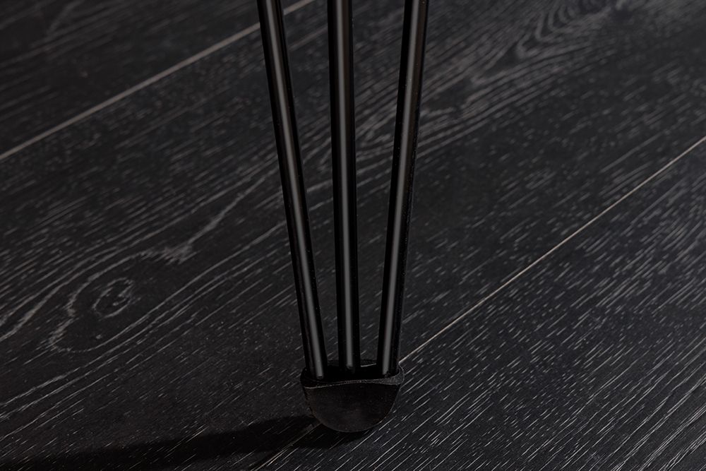 Industrial Schreibtisch STUDIO 110cm natur Eiche Laptoptisch Hairpin Legs Stauraum