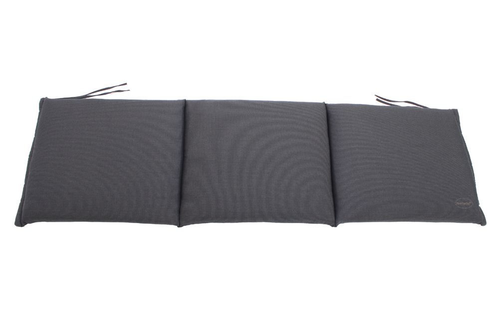Outdoor Kissen ROG 45x150cm anthrazit Sitzkissen Polster-Auflage für 3-Sitzer Bank