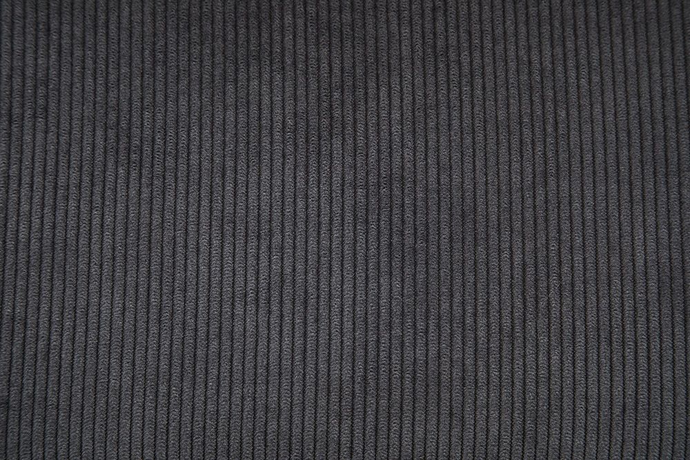 Industrial Design Stuhl DJANGO grau Cord mit Metallgestell