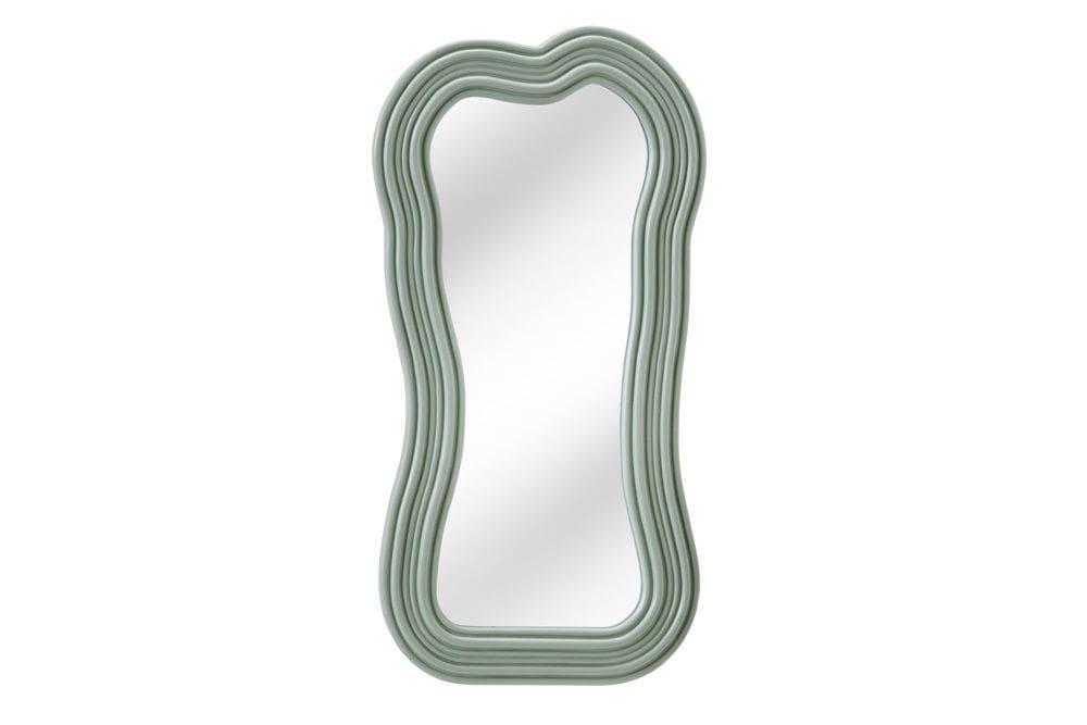 Design Wandspiegel ALICE II 100cm pastell salbeigrün
