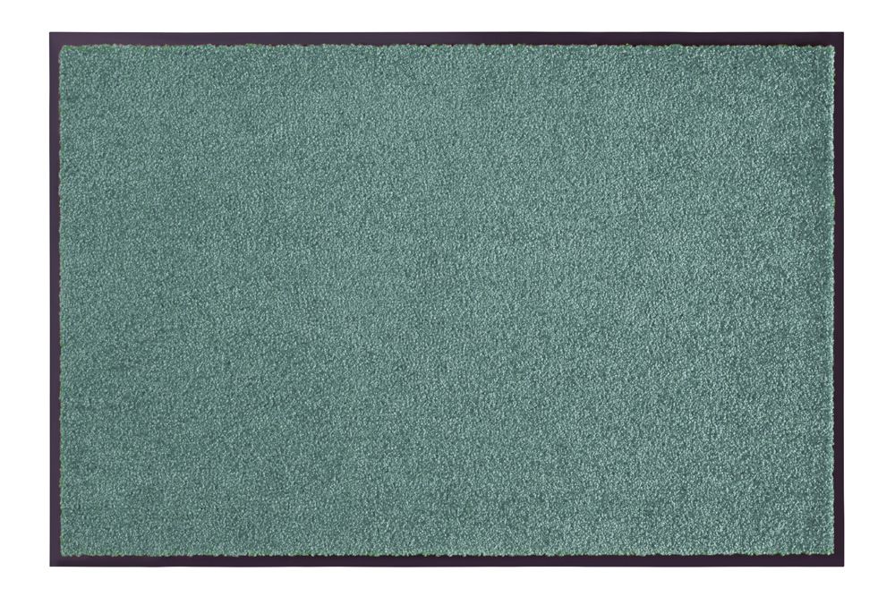 Pflegeleichte Fußmatte CLEAN 60x40cm salbei-grün Fußabtreter waschbar