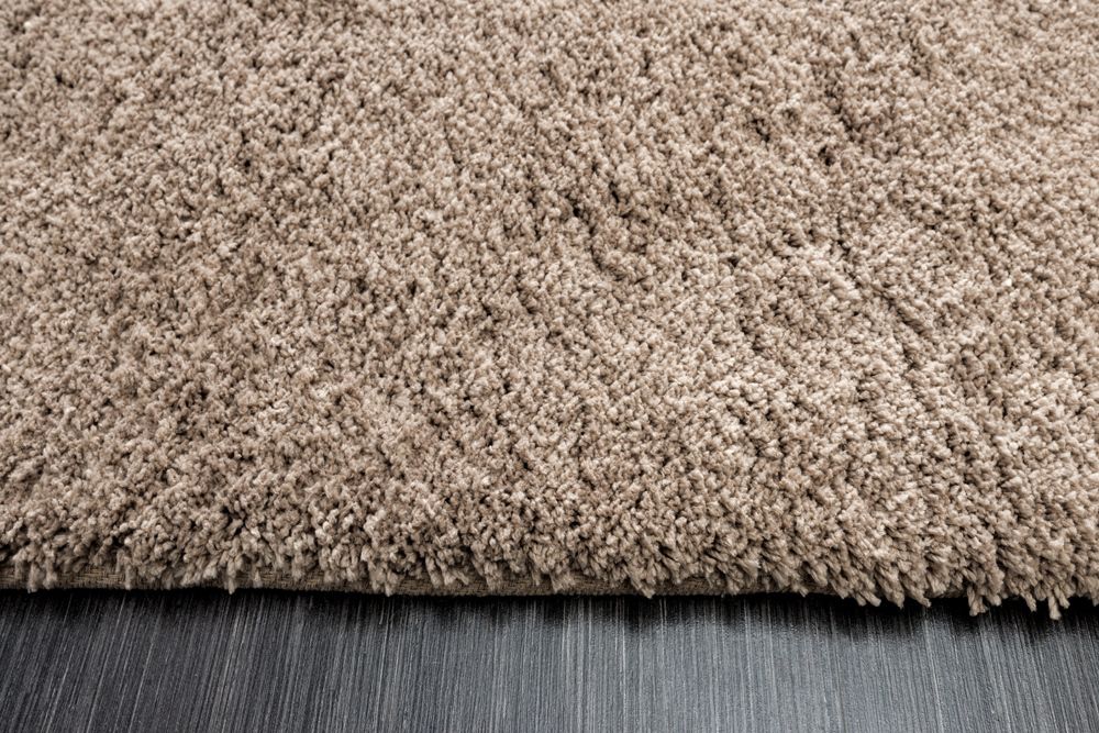 Design XXL Teppich CLOUD 9 350x240cm beige Hochflor Indoor-Teppich