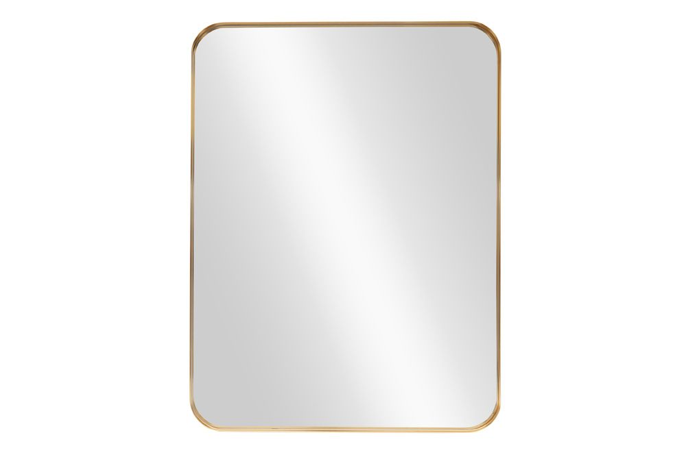 Moderner Wandspiegel AMSTERDAM 100cm gold Aluminium