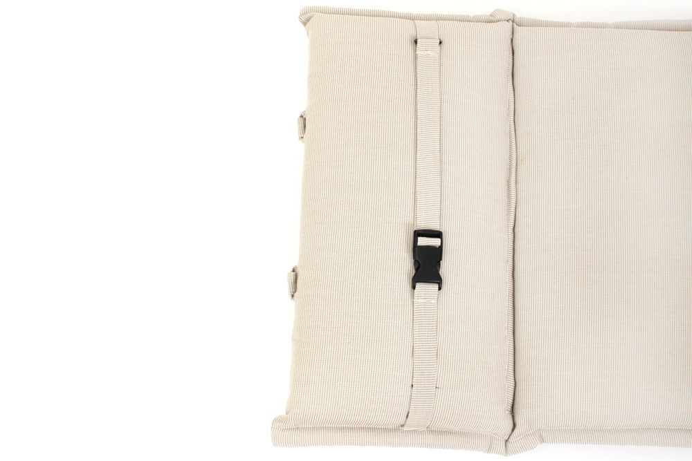 Outdoor Kissen ROG 46x119cm beige Sitzkissen Polster-Auflage für Hochlehner