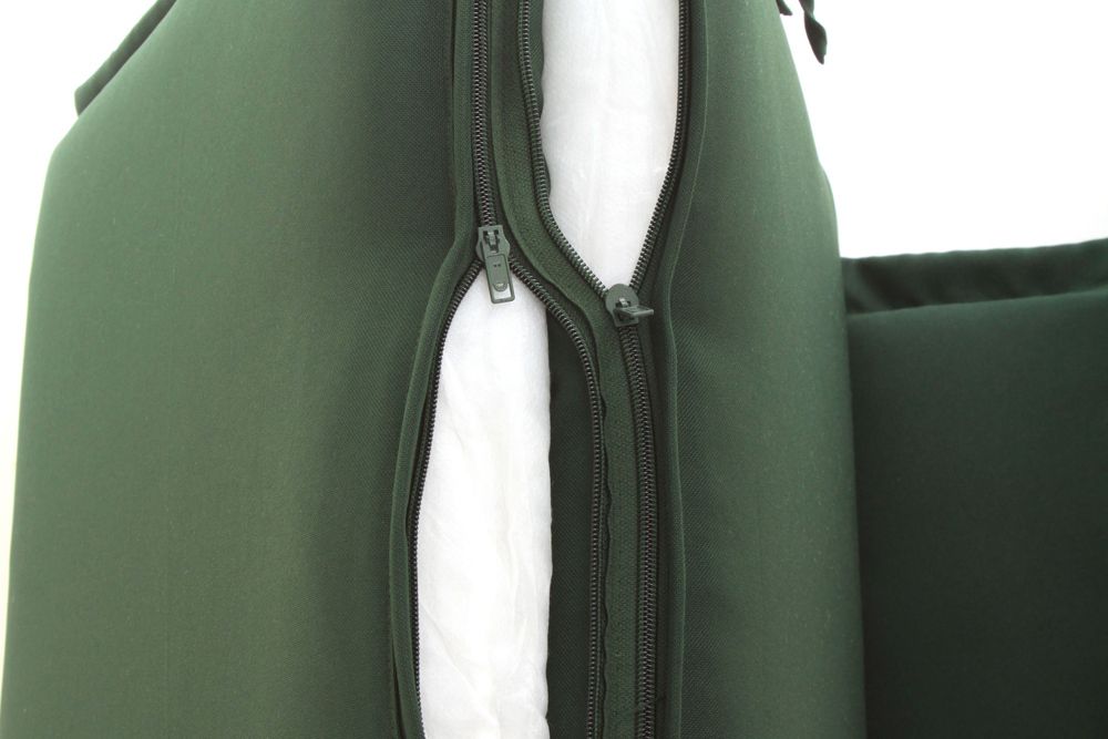 Outdoor Kissen ROG 46x119cm grün Sitzkissen Polster-Auflage für Hochlehner