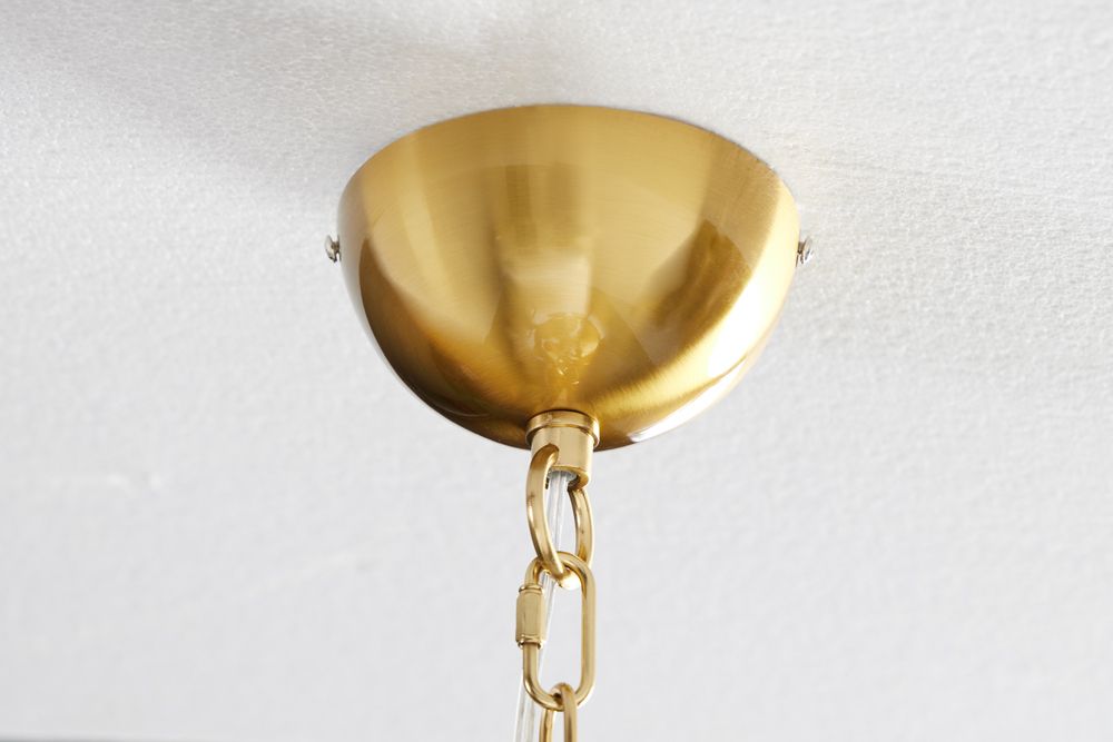 Moderne Design Hängeleuchte INFINITY HOME 65cm gold Pendelleuchte