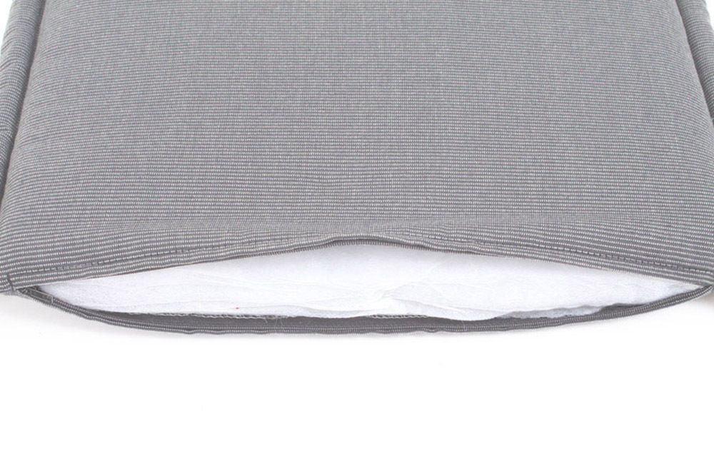 Outdoor Kissen ROG 46x48cm taupe Sitzkissen Polster-Auflage für Gartenstuhl