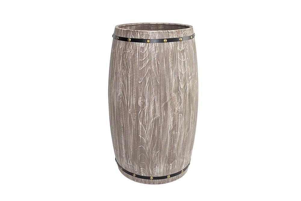 Authentisches Weinregal BODEGA 80cm natur Pinie Weinfass Shabby Chic
