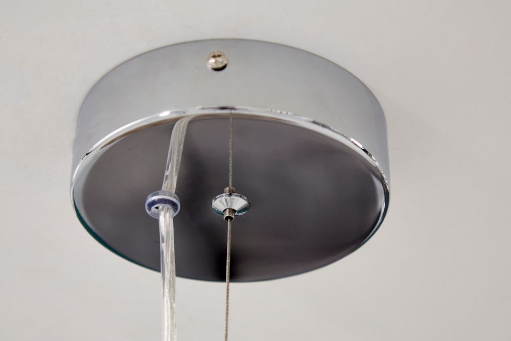 Designer Hängelampe CHROME BALL 32cm chrom Pendelleuchte Modern Design