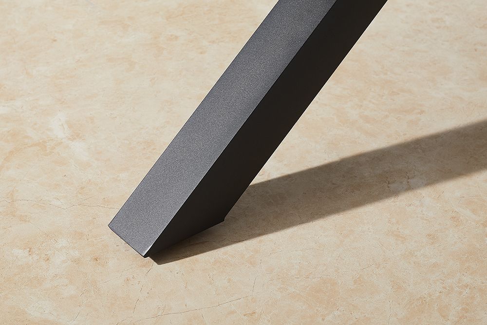 Ausziehbarer Outdoor Esstisch EMPIRE 200-250cm anthrazit Keramik Gartentisch