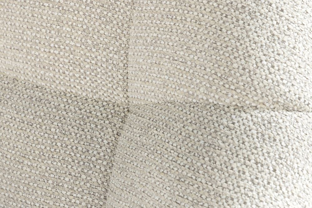 Drehbarer Design Sessel PAPILLON beige Bouclé Tweed soft 360° Metall höhenverstellbar
