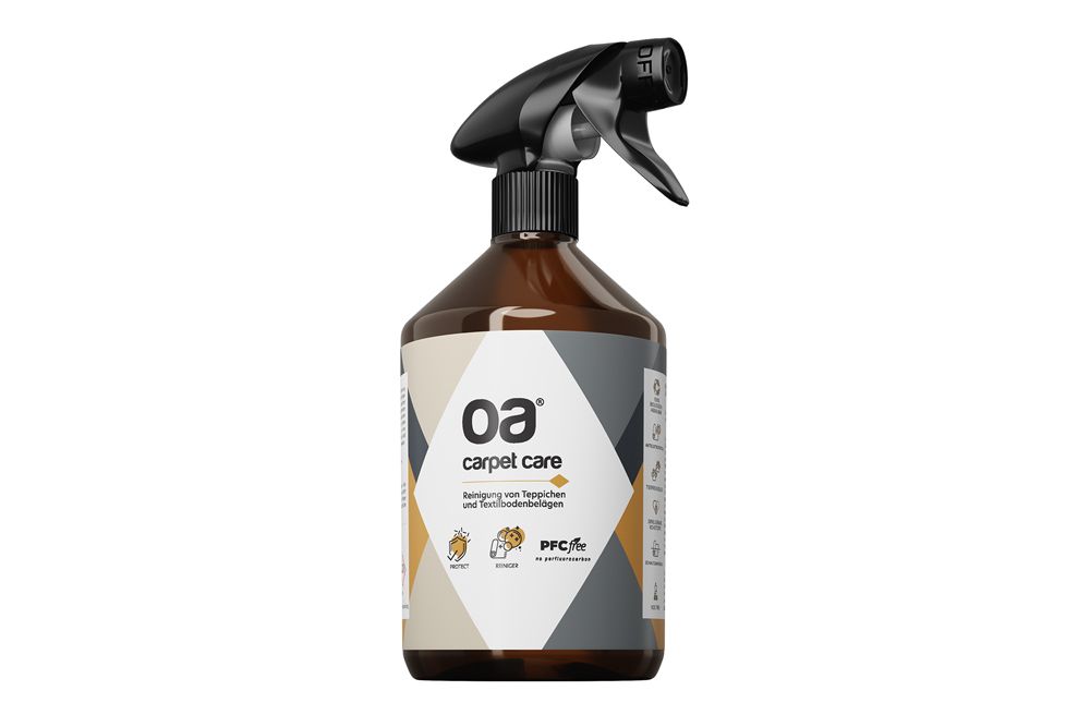 Teppichreiniger OA CARPET CARE 500ml PFC und VOC frei Tiefenreiniger für Textilboden