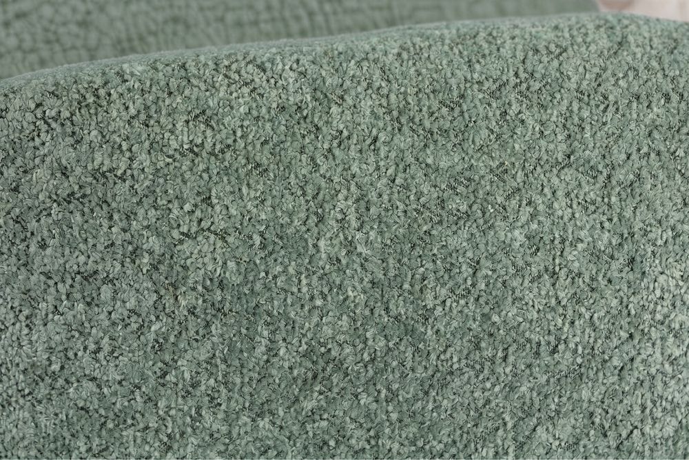 XXL Sofa CLOUD 260cm salbei Bouclé Bigsofa Federkern inkl. Kissen