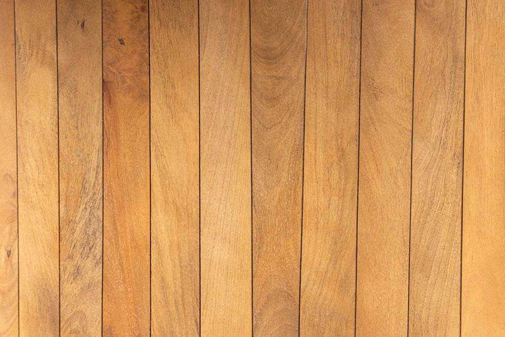 Ovaler Esstisch ART DECO 220cm beige massives Mangoholz cream finish mit Säulenfuß