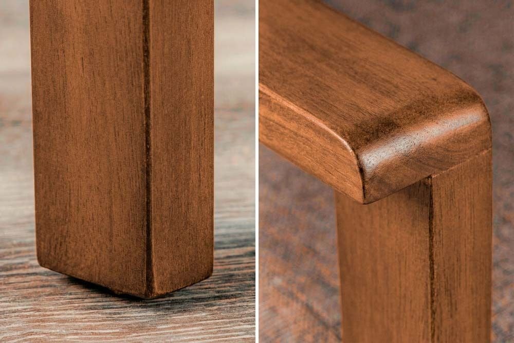 Outdoor Gartenstuhl KOPENHAGEN anthrazit braun Akazie honey finish inkl. Kissen stapelbar