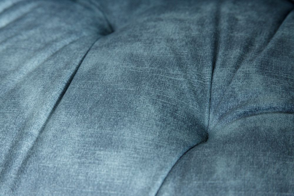 Design Barhocker MILANO petrol Samt Barstuhl mit Lehne Metall schwarz