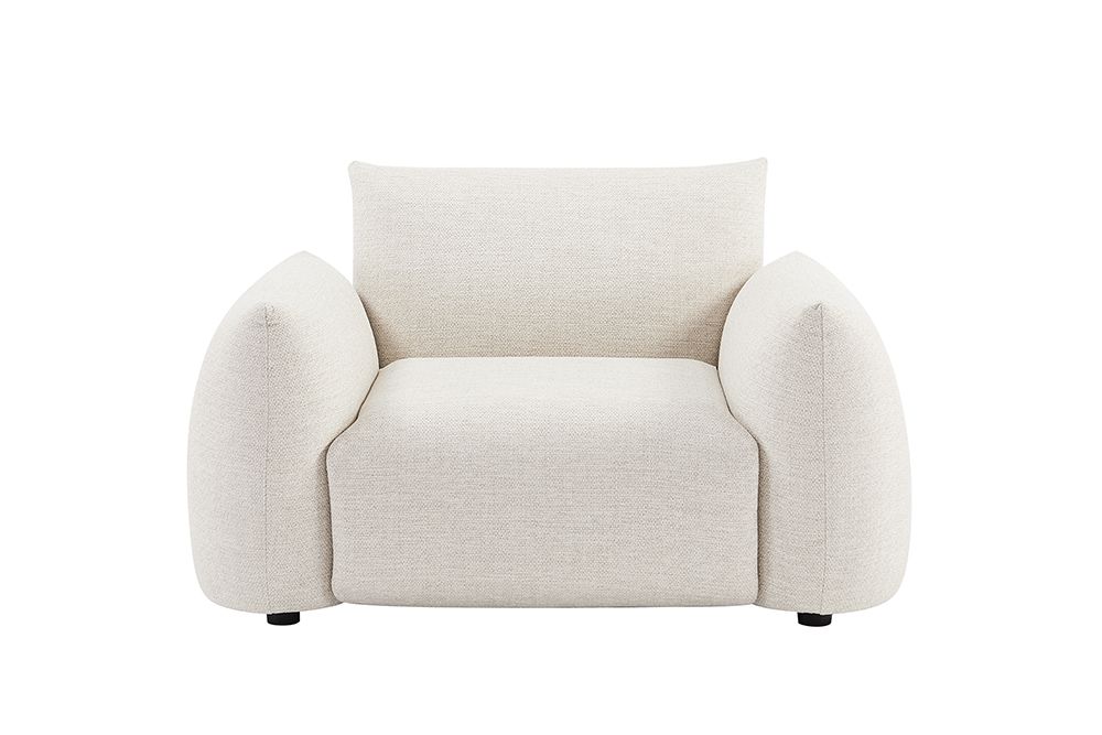 In- und Outdoor Gartensessel SEAHAWK creme Aluminium Olefin 1-Sitzer Sofa wetterfest