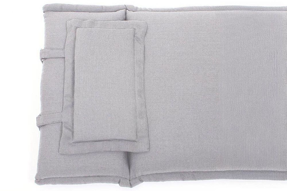 Outdoor Kissen ROG 46x119cm taupe Sitzkissen Polster-Auflage für Hochlehner