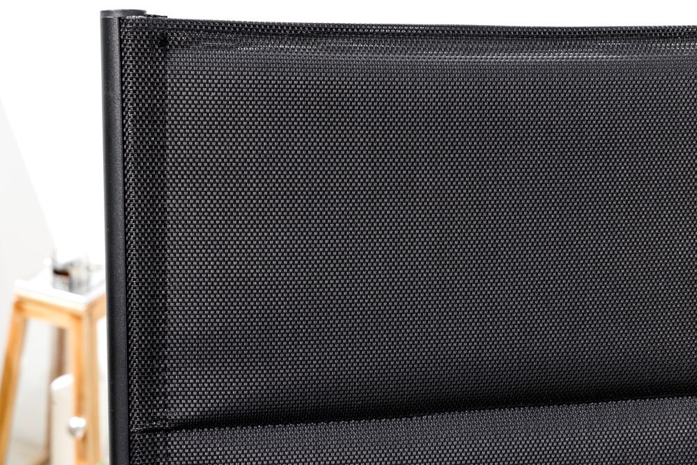 Outdoor Gartenstuhl COMFORT LINE anthrazit zusammenklappbar wetterfest Hochlehner