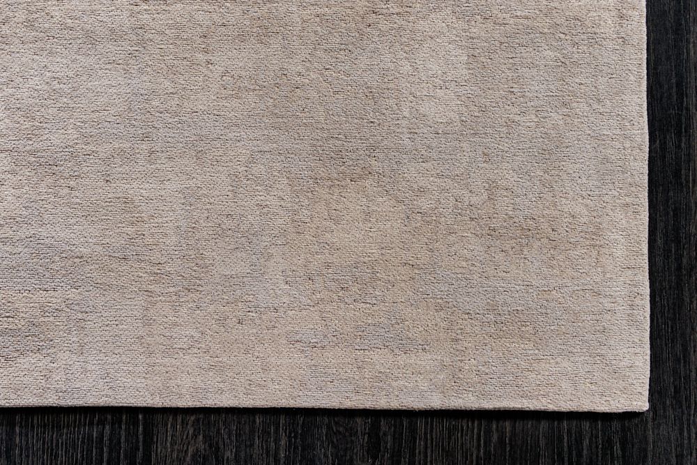 Design Teppich MODERN ART XXL 350x240cm beige Used Look Baumwolle Vintage Flachgewebe
