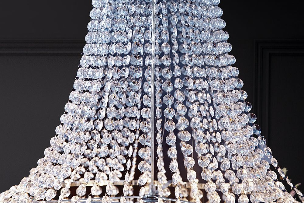 Extravaganter Kronleuchter ROYAL XL 105cm Hängelampe Barock