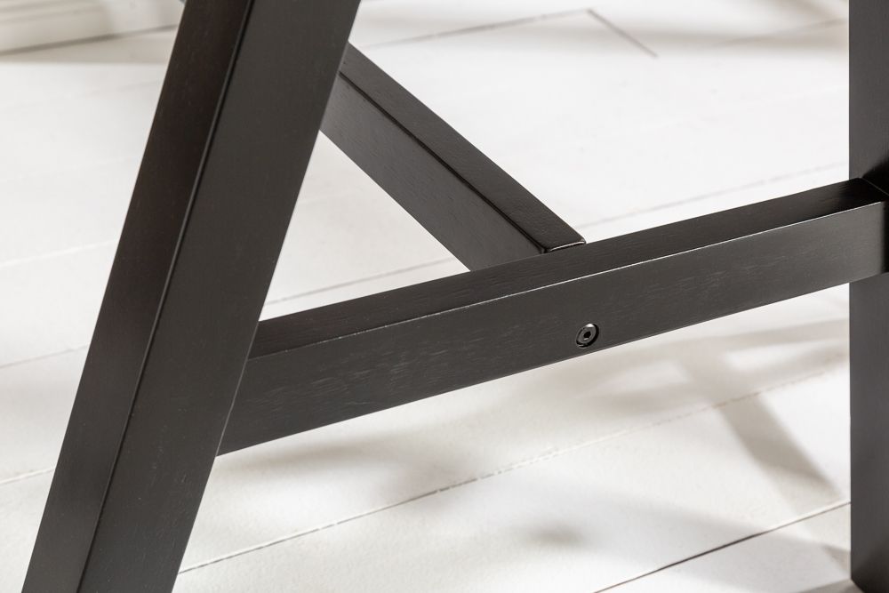 Massiver Bartisch CASTLE 120cm Wildeiche natur Stehtisch Industrial Design