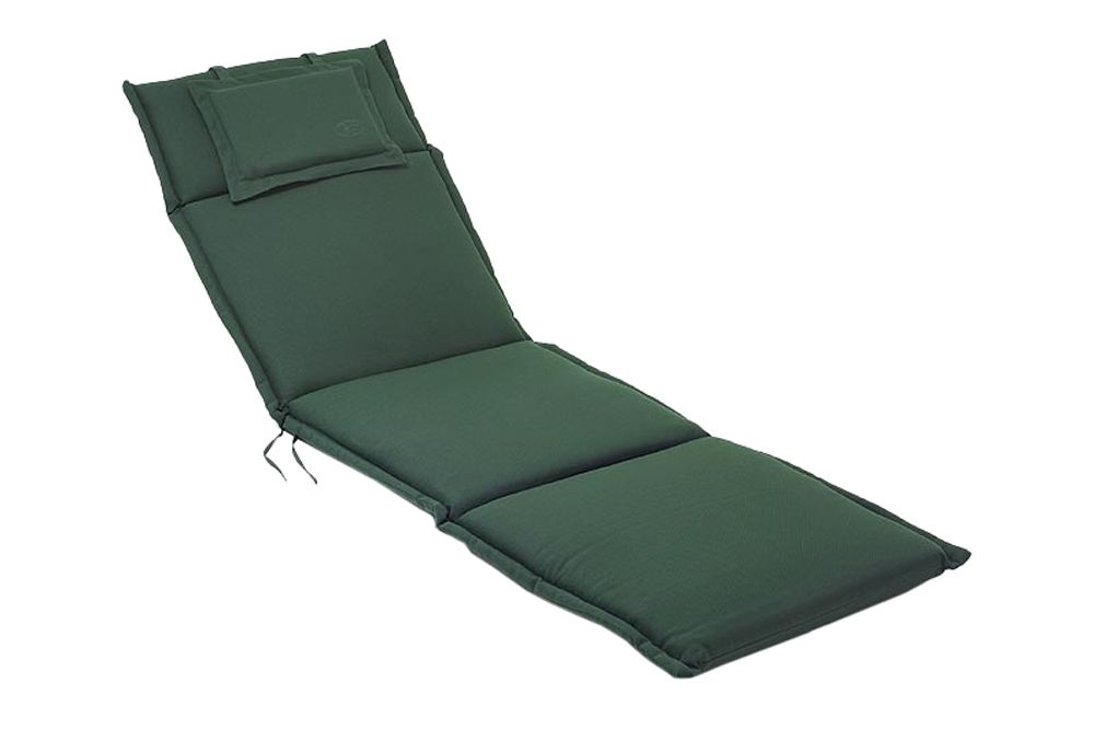 Outdoor Kissen ROG 58x196cm grün Polster-Auflage für Gartenliege