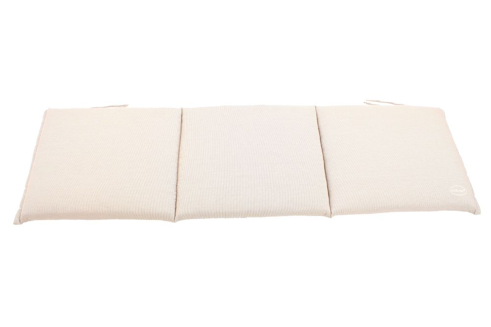 Outdoor Kissen ROG 45x150cm beige Sitzkissen Polster-Auflage für 3-Sitzer Bank