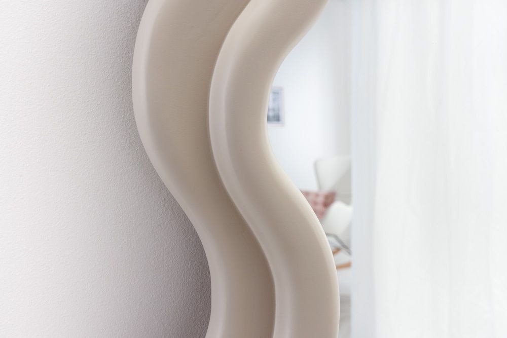 Design Wandspiegel CURVY 160cm greige