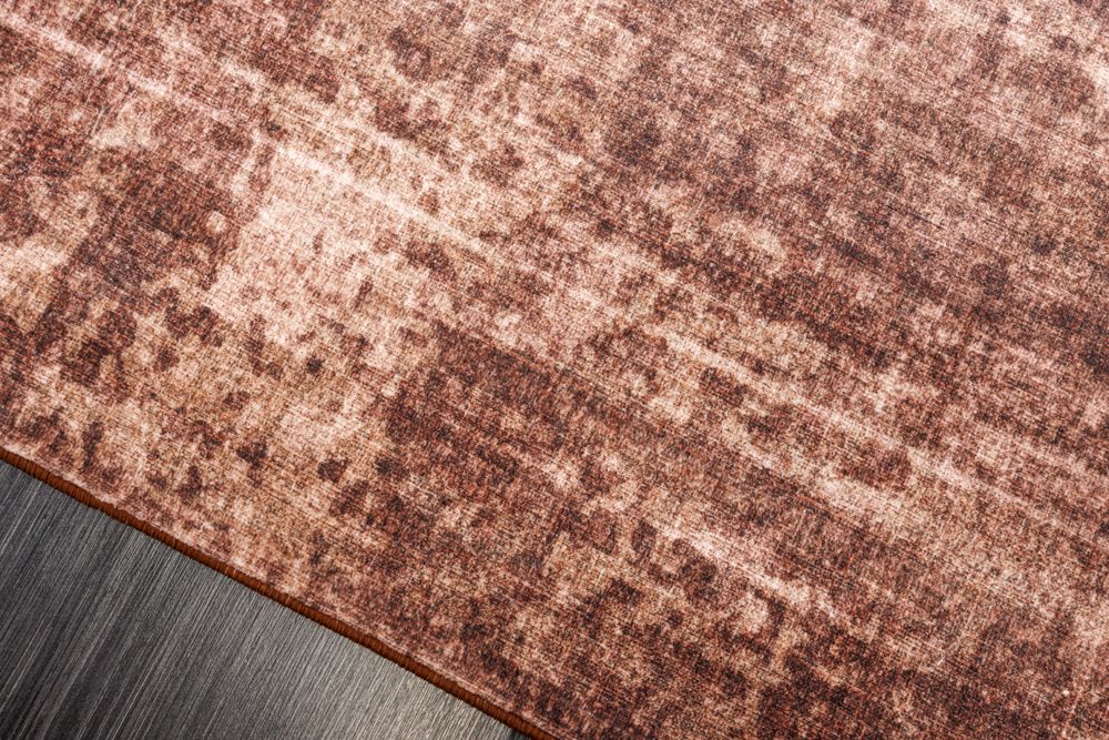 Moderner Teppich SOFT TOUCH 230x160cm kupfer braun Kurzflor Indoor-Teppich