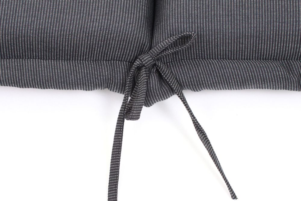Outdoor Kissen ROG 45x186cm anthrazit Sitzkissen Polster-Auflage für Deckchair