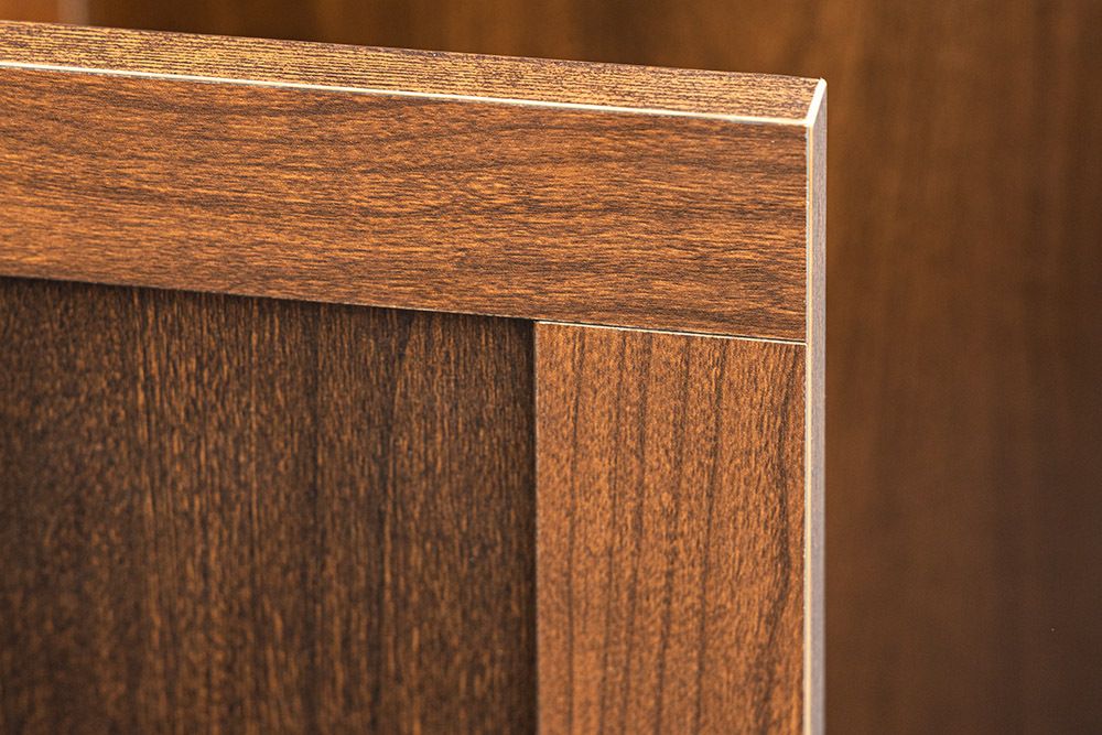 Design Nachttisch VIENNA 60cm braun Wiener Geflecht Beistelltisch mit Stauraum