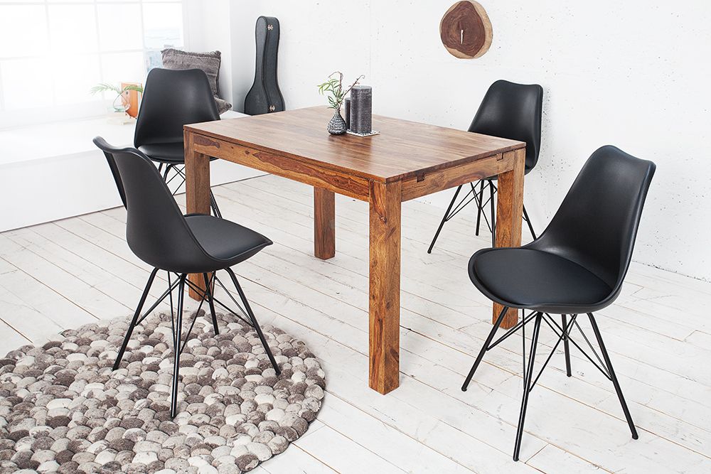 Retro Stuhl SCANDINAVIA MEISTERSTÜCK schwarz