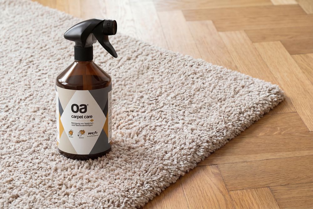 Teppichreiniger OA CARPET CARE 500ml PFC und VOC frei Tiefenreiniger für Textilboden