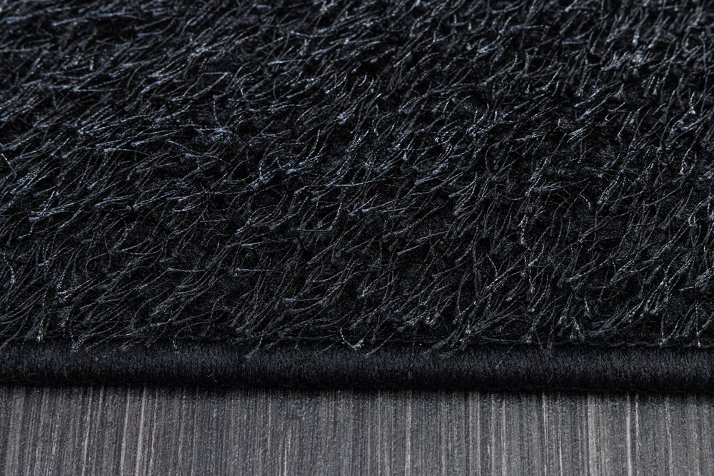 Design Teppich CLOUD 9 230x160cm schwarz Hochflor Indoor-Teppich