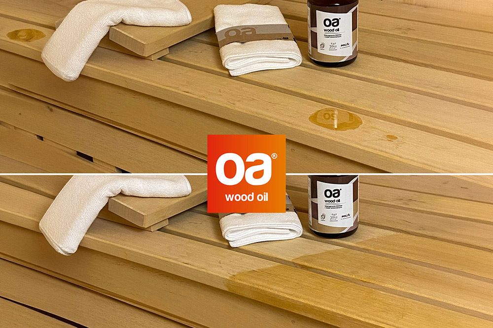 Pflegemittel OA WOOD OIL 250ml Imprägnierung für Holzmöbel wasserabweisend Holzöl