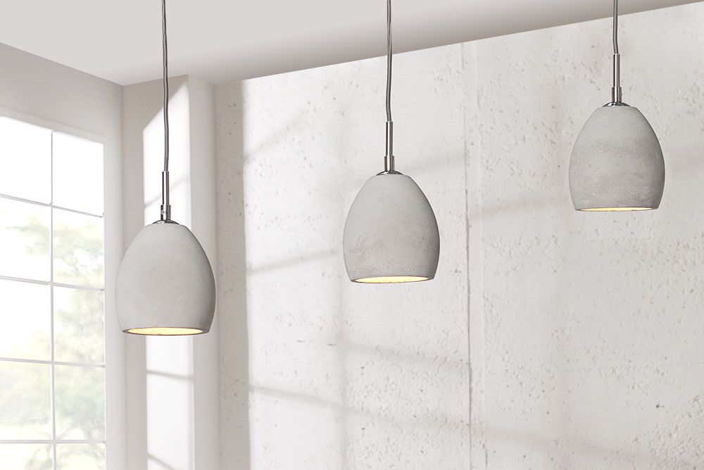 Design Beton Hängeleuchte CEMENT-COLLECTION III Industrial Design