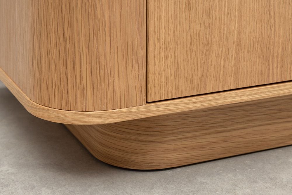 Modernes Sideboard VALHALLA WOOD 180cm natur Eichenholz Kommode