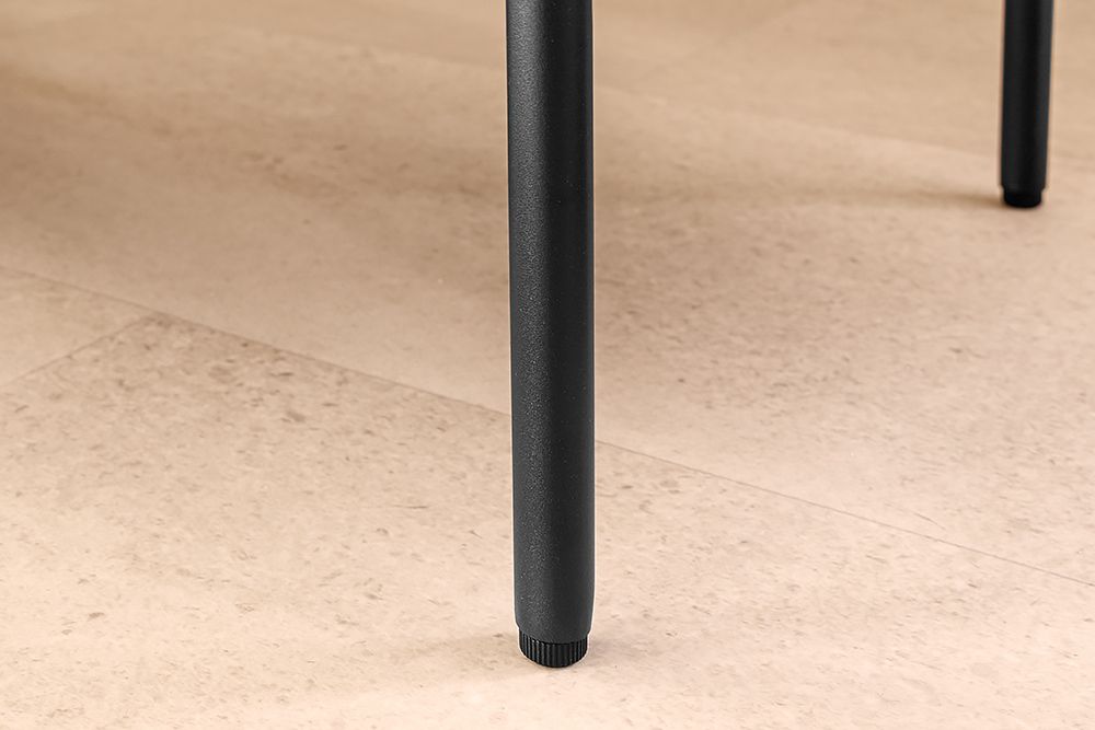 Moderne Truhenbank LOFT 100cm weiß Bouclé Sitzbank mit Stauraum gepolstert schwarz Metall
