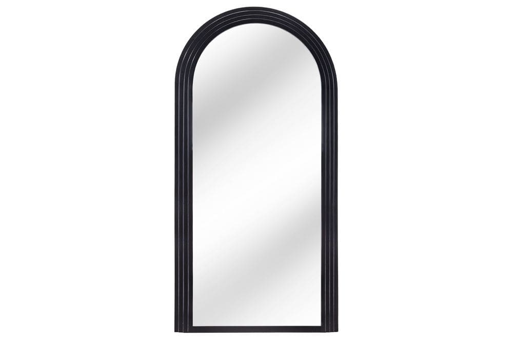 Design Wandspiegel ART DECO 160cm schwarz
